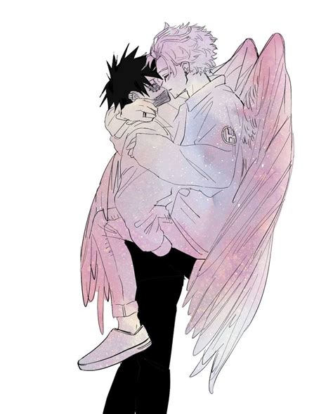 ᴘʜᴏᴇɴɪx [ dabi × hawks ] | VK | Anime fanart ships, Cute anime character, Anime guys