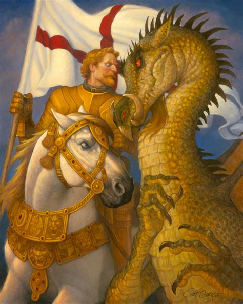 St. George and the Dragon — The Art of Scott Gustafson