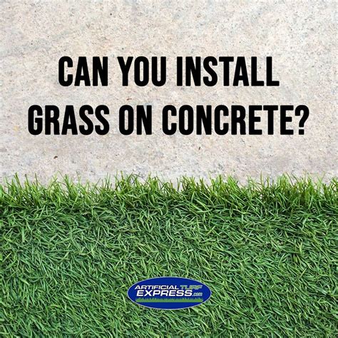 How to install the best artificial turf on concrete surfaces – Artofit