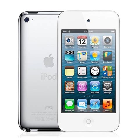 Apple iPod Touch MKH42LL/A 6th Gen 16GB MP3 Player, Silver (Refurbishe – Device Refresh