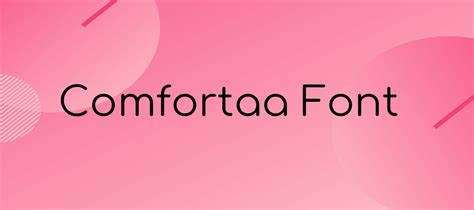 Comfortaa Font Free Download