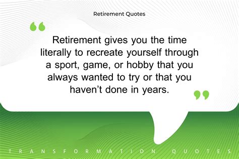 10 Retirement Quotes That Will Inspire You | TransformationQuotes