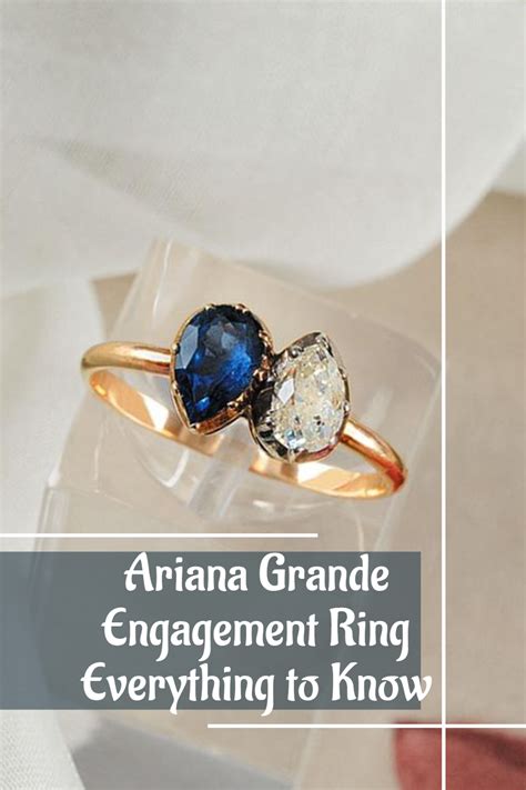 Ariana Grande Engagement Ring: Everything to Know in 2023 | Fashion rings, Engagement ring ...