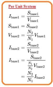 Per-Unit System of Measurements - The Engineering Knowledge