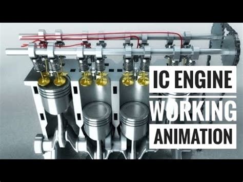 Internal Combustion Engine and how it works 3D Animation|26-dec-2019 - YouTube