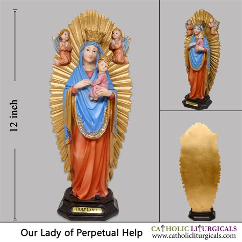 Our Lady of Perpetual Help Statue - 12 inches - Our Lady of Perpetual ...