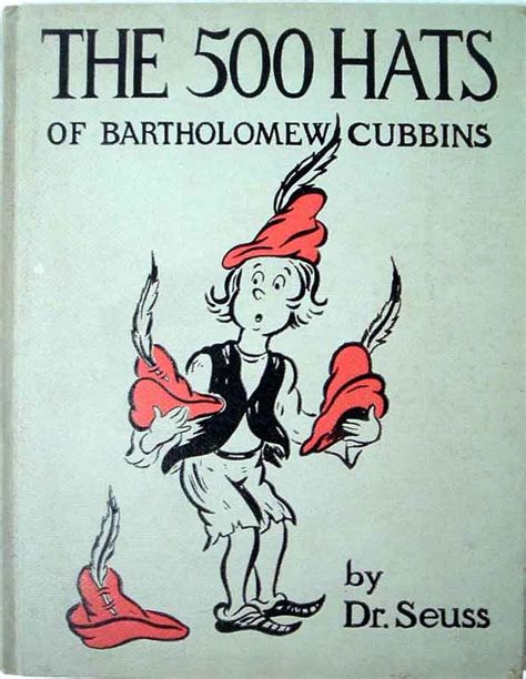 The 500 Hats of Bartholomew Cubbins | SEUSS Dr