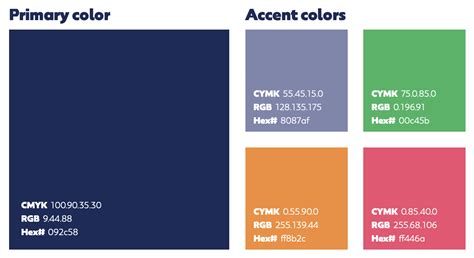 Pantone Navy Blue Cmyk