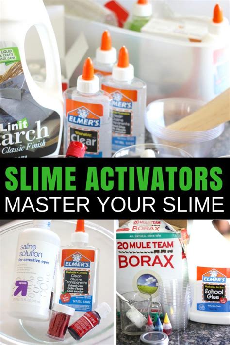 Slime Activator List For Making Your Own Slime | Homemade slime, Slime ingredients, Cool slime ...