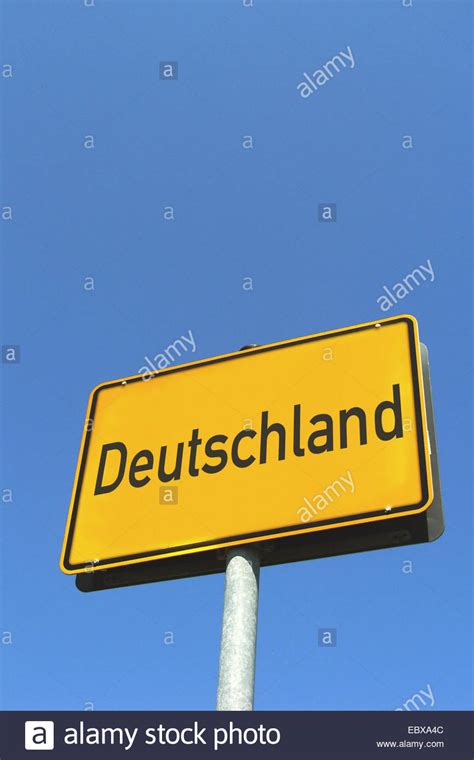 German Road Signs Stock Photos & German Road Signs Stock Images - Alamy