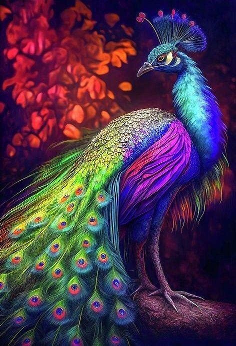 Peacock Artwork : r/peacocks