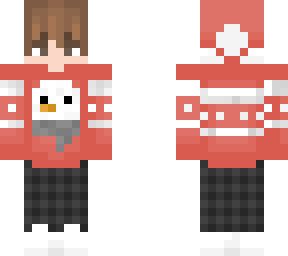 Cute Christmas boy | Minecraft Skin