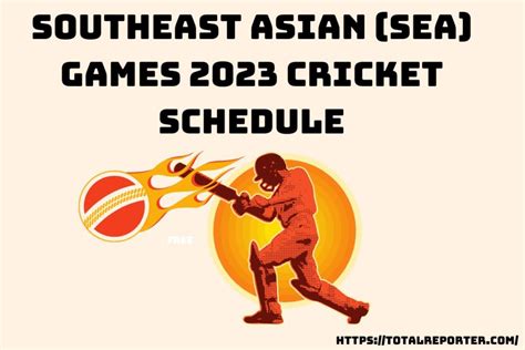 Southeast Asian (SEA) Games 2023 Cricket Schedule, Time, Dates, and Matches