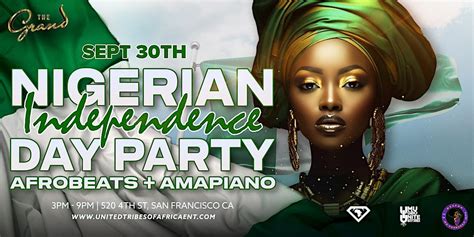 Nigerian Independence Day (Day Party)(Afrobeats & Amapiano) at The ...