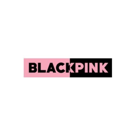 Kpop Logo Blackpink Blackpink Logo Sticker - Kpop Wallpaper