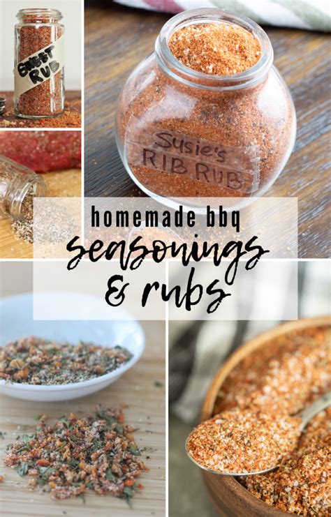 Homemade BBQ Seasonings and Rubs - Hey Grill, Hey | Homemade bbq, Homemade spices, Bbq seasoning