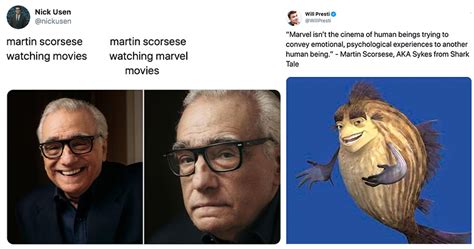 Martin Scorsese Is Currently Angering Marvel Fans | Know Your Meme