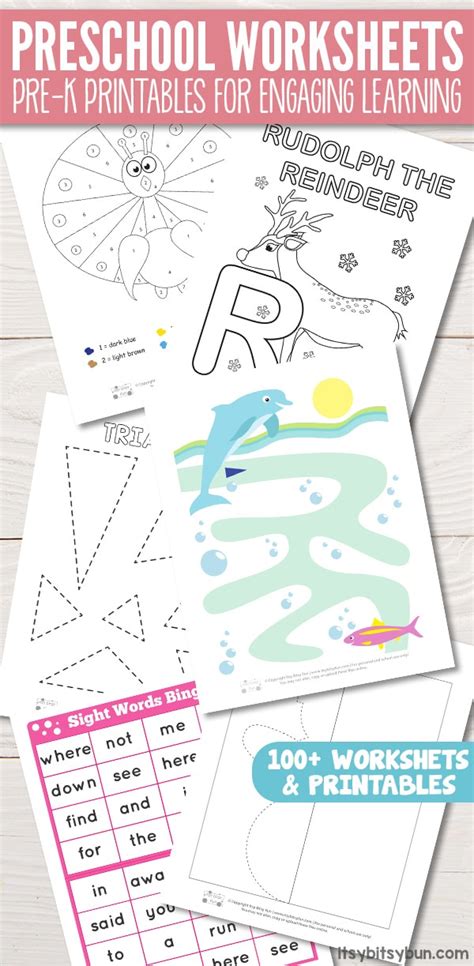 Free Kindergarten Worksheets - Kindergarten