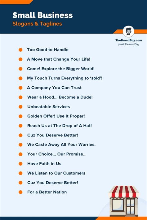 783+ Small Business Slogans and Taglines (Generator + guide) | Business slogans, Small business ...