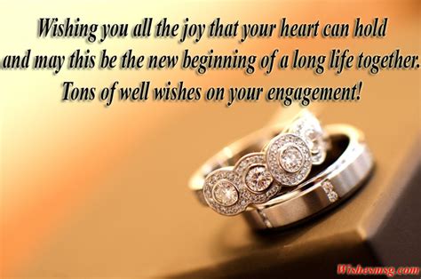 120+ Engagement Wishes, Messages and Greetings - WishesMsg