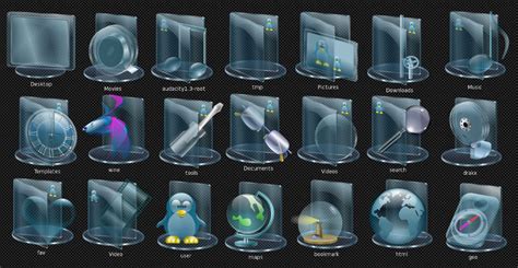 8 Custom Desktop Icons Images - 3D Glass Desktop Icons, Gmail Icon On Desktop and Custom Desktop ...