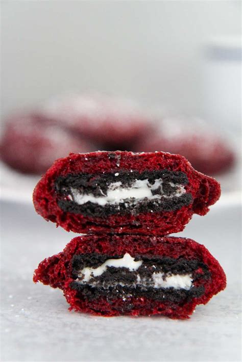 Red Velvet Fried Oreos (Video) - Cooked by Julie