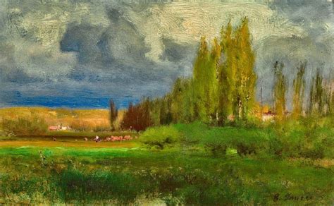 George Inness | Tonalist painter | Art painting oil, Painting, Fine art ...