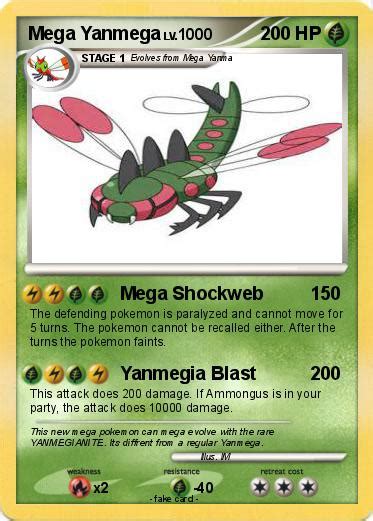 Pokémon Mega Yanmega - Mega Shockweb - My Pokemon Card