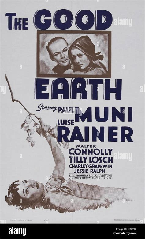 The Good Earth (1937) poster Stock Photo - Alamy