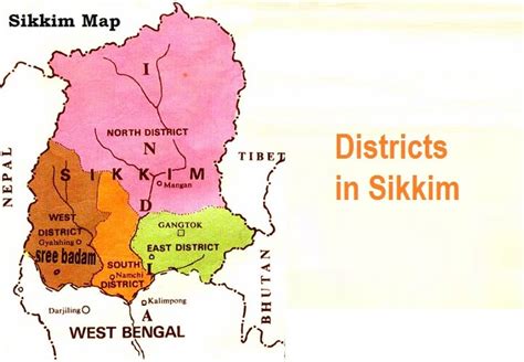 List of Districts in Sikkim - Contest Chacha