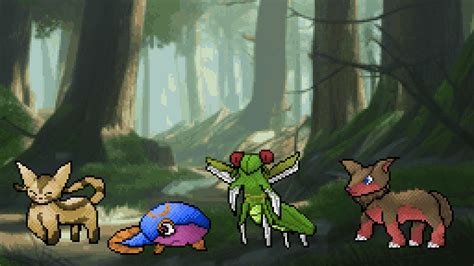 The Four Starters. : r/PokemonRMXP