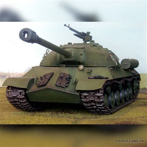 Armoured vehicle IS-3 Heavy Tank | Paperzone VN