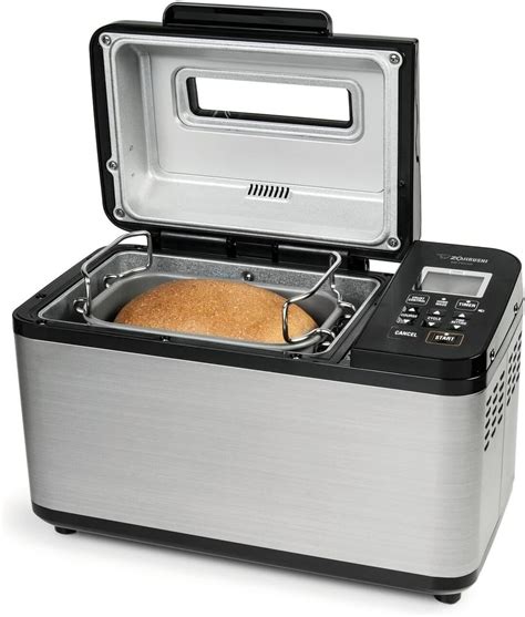 Zojirushi BB-PDC20BA Home Bakery Virtuoso Plus Breadmaker, 2 lb. loaf ...