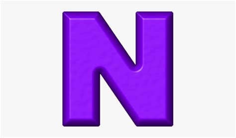 Purple Letter N Png - Free Transparent PNG Download - PNGkey