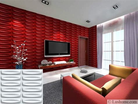 3d Designs in Bright Colors, Modern Wall Panels Show Creative Trends in Decorating