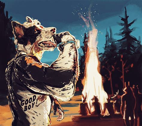 Nardi Pup 🐶 on Twitter: "RT @rynn_red: The winner! Good boys belong at bonfires. It’s unanimous ...