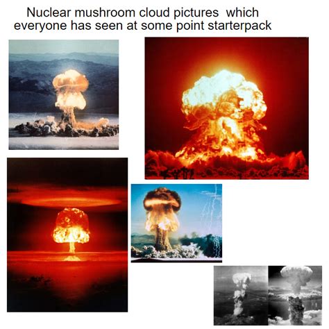 Nuclear mushroom cloud pictures everyone has seen at some point ...