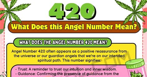 420 Meaning: What Does Angel Number 420 Mean? • 7ESL