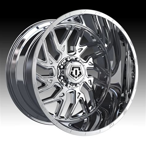 TIS Wheels 544C Chrome Custom Truck Wheels Rims 544C TIS Custom Wheels ...