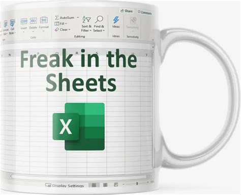 FUNNY GIFT FOR Women Freak In The Sheets Mug Funny Office Excel Mug 11 ...