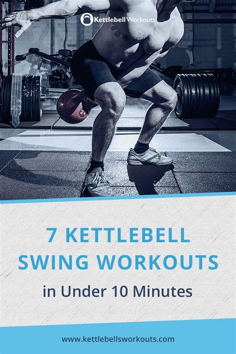 7 Kettlebell Swing Workouts in Under 10 Minutes (No. 7 is Superb)