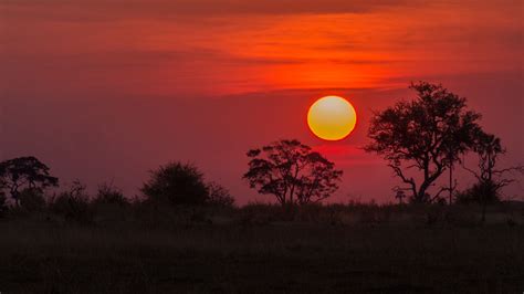 Free Images : horizon, cloud, sun, sunrise, sunset, dawn, atmosphere, dusk, evening, botswana ...