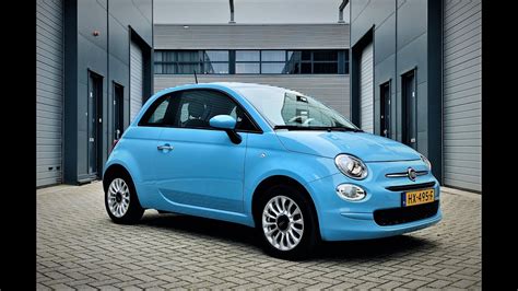 Fiat 500 Baby blue - YouTube