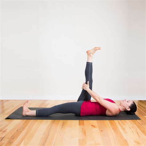 Reclining Hamstring Stretch | 9 Relaxing Stretches You Can Do in Bed | POPSUGAR Fitness