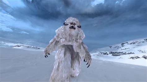 Star Wars Battlefront - Wampa (Close-Up Footage On Hoth) - YouTube