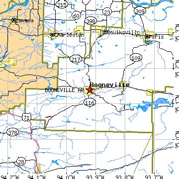 Booneville, Arkansas (AR) ~ population data, races, housing & economy