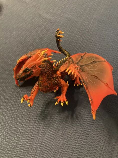 SCHLEICH LAVA DRAGON Eldrador Creatures Fantasy Figure Toys Red $15.00 - PicClick