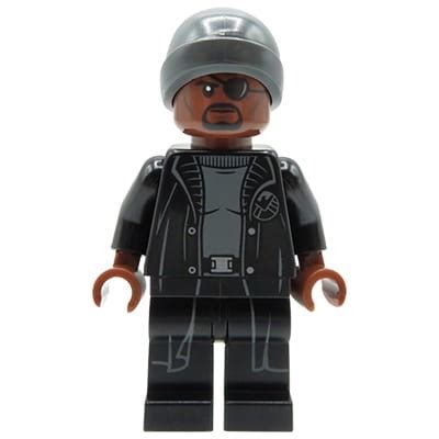 LEGO Marvel Super Heroes Minifigure - Nick Fury - Extra Extra Bricks