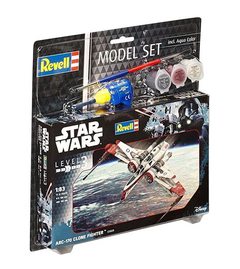 New Rogue One (Revenge of the Sith) Arc-170 Fighter Model Kit Set ...