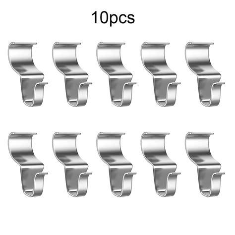 10 pcs Vinyl Siding Hooks For Hanging Low Profile Heavy Duty Stainless ...